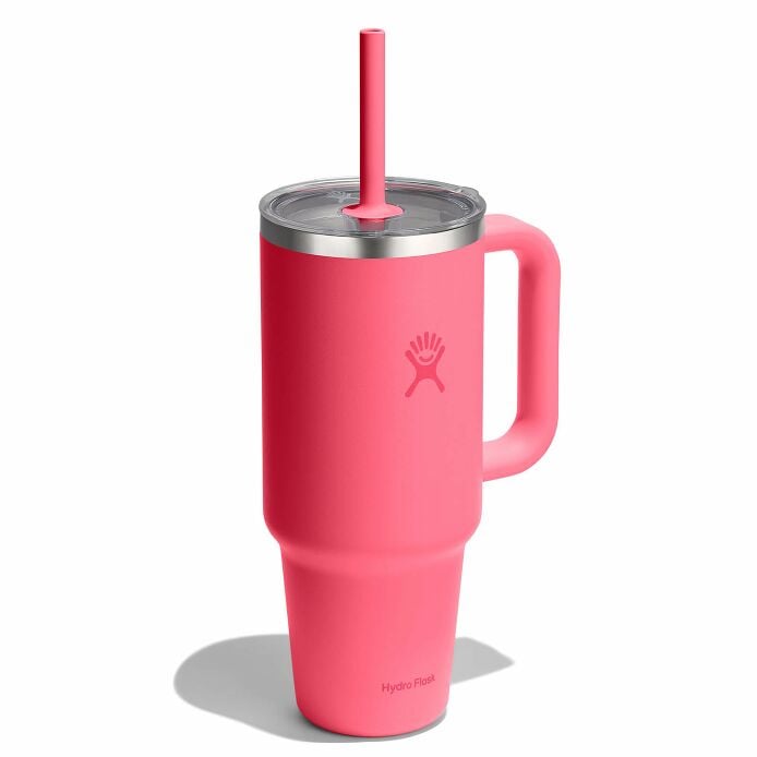 40-oz-travel-tumbler-b2 tt40pscc668-40-oz-travel-tumbler-clear-lid-popstar-pink-angled.jpg